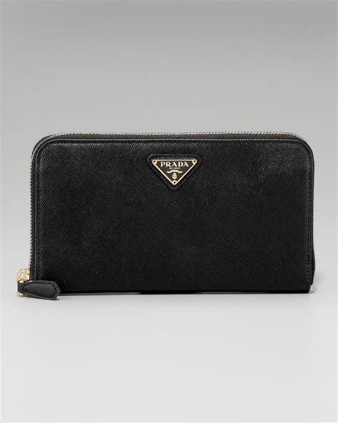 prada wallet zipper